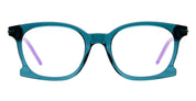 Ottica Mondello Roma - Kuboraum - KROD71RF000000OP - MASK D71 - RAIN FOREST RX  - Acetate, metal - shape Round - green - EYEWEAR - EYEGLASSES - Unisex,Uomo,Donna,Women,Men - lens Clear - Made In Italy
