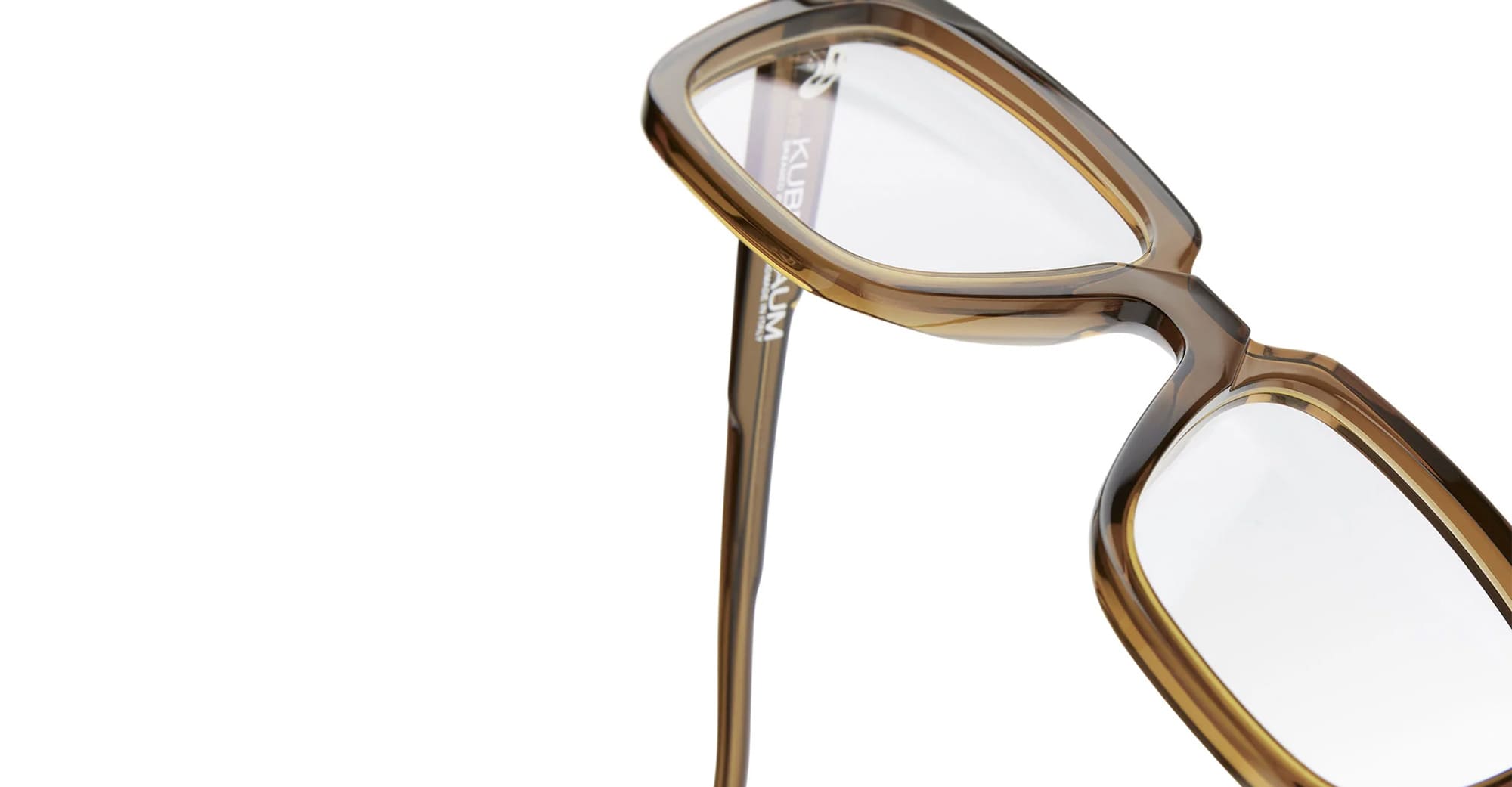 Ottica Mondello Roma - Kuboraum - KRO0K3GD000000OP - MASK K3 GD - GIANDUIA RX - Acetate - shape Squared - brown - EYEWEAR - EYEGLASSES - Unisex,Uomo,Donna,Women,Men - lens Clear - Made In Italy