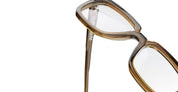 Ottica Mondello Roma - Kuboraum - KRO0K3GD000000OP - MASK K3 GD - GIANDUIA RX - Acetate - shape Squared - brown - EYEWEAR - EYEGLASSES - Unisex,Uomo,Donna,Women,Men - lens Clear - Made In Italy