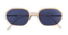 Ottica Mondello Roma - Sato - ENIR-S404 - ENIR - ROSE GOLD / PLATINUM - Titanium - shape Hexagonal - rose gold - EYEWEAR - SUNGLASSES - Uomo,Men - lens Blue - Made In Japan