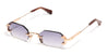 Ottica Mondello Roma - John Dalia - AMARU-C511 - AMARU-C511 - ROSE GOLD 22K - Metal - shape Rectangular - rose gold - EYEWEAR - SUNGLASSES - Uomo,Men - lens Gradient grey - Made In France
