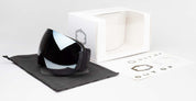 Ottica Mondello Roma - Out Of - 2G010222 - OPEN - BLACK / THE ONE COSMO LENS - nylon - shape Mask - Black - EYEWEAR - GOGGLES - Unisex,Uomo,Donna,Women,Men - lens silver - Made In Italy