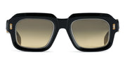 Ottica Mondello Roma - T HENRI - MAB - MULLINER - SHADOW II - Acetate - shape Squared - Black - EYEWEAR - SUNGLASSES - Unisex,Uomo,Donna,Women,Men - lens gradient yellow - Made In Japan
