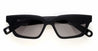 Ottica Mondello Roma - Jacquemus - JAC62C1SUN - SALON - MATTE BLACK / GREY LENS - Acetate - shape Rectangular - Black - EYEWEAR - SUNGLASSES - Donna,Women - lens Grey - Made In Japan