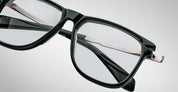 Ottica Mondello Roma - Jacques Marie Mage - JMMKDRX-1N - KIRKLAND - VIPER RX - acetate, titanium  - shape Navigator - Black - EYEWEAR - EYEGLASSES - Uomo,Men - lens Clear - Made In Japan