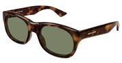 Ottica Mondello Roma - Saint Laurent - SL 815 ROMY-002 - SL 815 ROMY-002 - HAVANA - Acetate - shape Round - Black - EYEWEAR - SUNGLASSES - Donna,Women - lens Green - Made In Italy