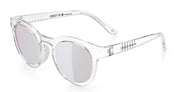 Ottica Mondello Roma - Alba Optics - 8050054517223 - ANVMA V.02 - CRYSTAL GLOSSY / VZUM ALU - Tr90 - shape Panto - Crystal - EYEWEAR - SUNGLASSES - Unisex,Uomo,Donna,Women,Men - lens Grey - Made In Italy