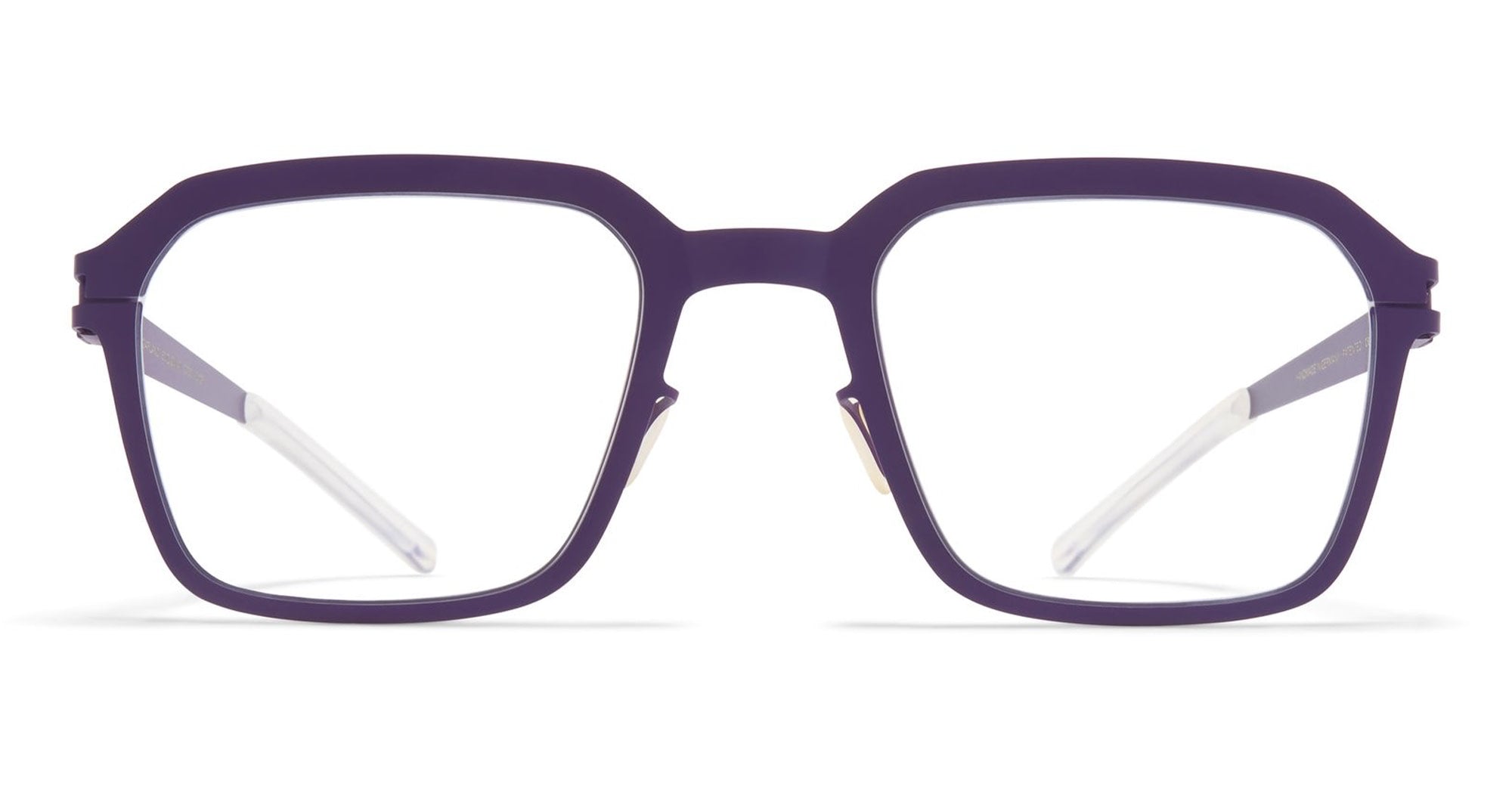 Ottica Mondello Roma - Mykita - 10087860 - GARLAND - DEEP PURPLE RX - stainless steel - shape Recangular - purple - EYEWEAR - EYEGLASSES - Unisex,Uomo,Donna,Women,Men - lens Clear - Made In Germany