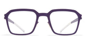 Ottica Mondello Roma - Mykita - 10087860 - GARLAND - DEEP PURPLE RX - stainless steel - shape Recangular - purple - EYEWEAR - EYEGLASSES - Unisex,Uomo,Donna,Women,Men - lens Clear - Made In Germany