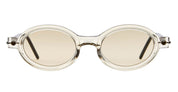 Ottica Mondello Roma - Kuboraum - KRS0P6CHP000002M - MASK P6 CHP - CHAMPAGNE - Acetate - shape Oval - Champagne - EYEWEAR - SUNGLASSES - Unisex,Uomo,Donna,Women,Men - lens light brown - Made In Italy