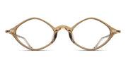 Ottica Mondello Roma - Matsuda - M2066.RX.CML-BG.47 - M2066 - CARAMEL / BRUSHED GOLD RX - Acetate - shape Diamond - brown - EYEWEAR - EYEGLASSES - Donna,Women - lens Clear - Made In Japan