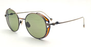 Ottica Mondello Roma - Matsuda - M2152.SG.AG.48 - M3152 - ANTIQUE GOLD / SAGE GREEN - Titanium - shape Round - antique gold - EYEWEAR - SUNGLASSES - Unisex,Uomo,Donna,Women,Men - lens Green - Made In Japan