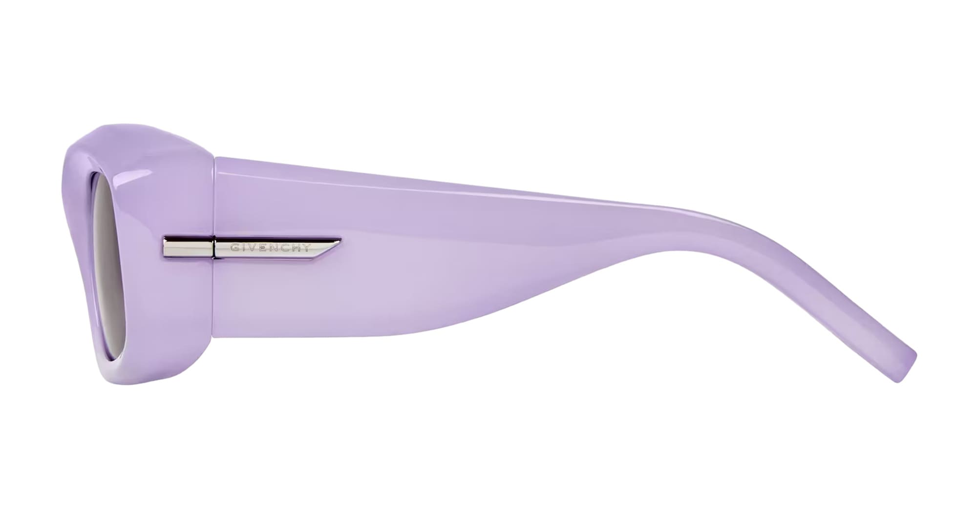 G180 violet square sunglasses