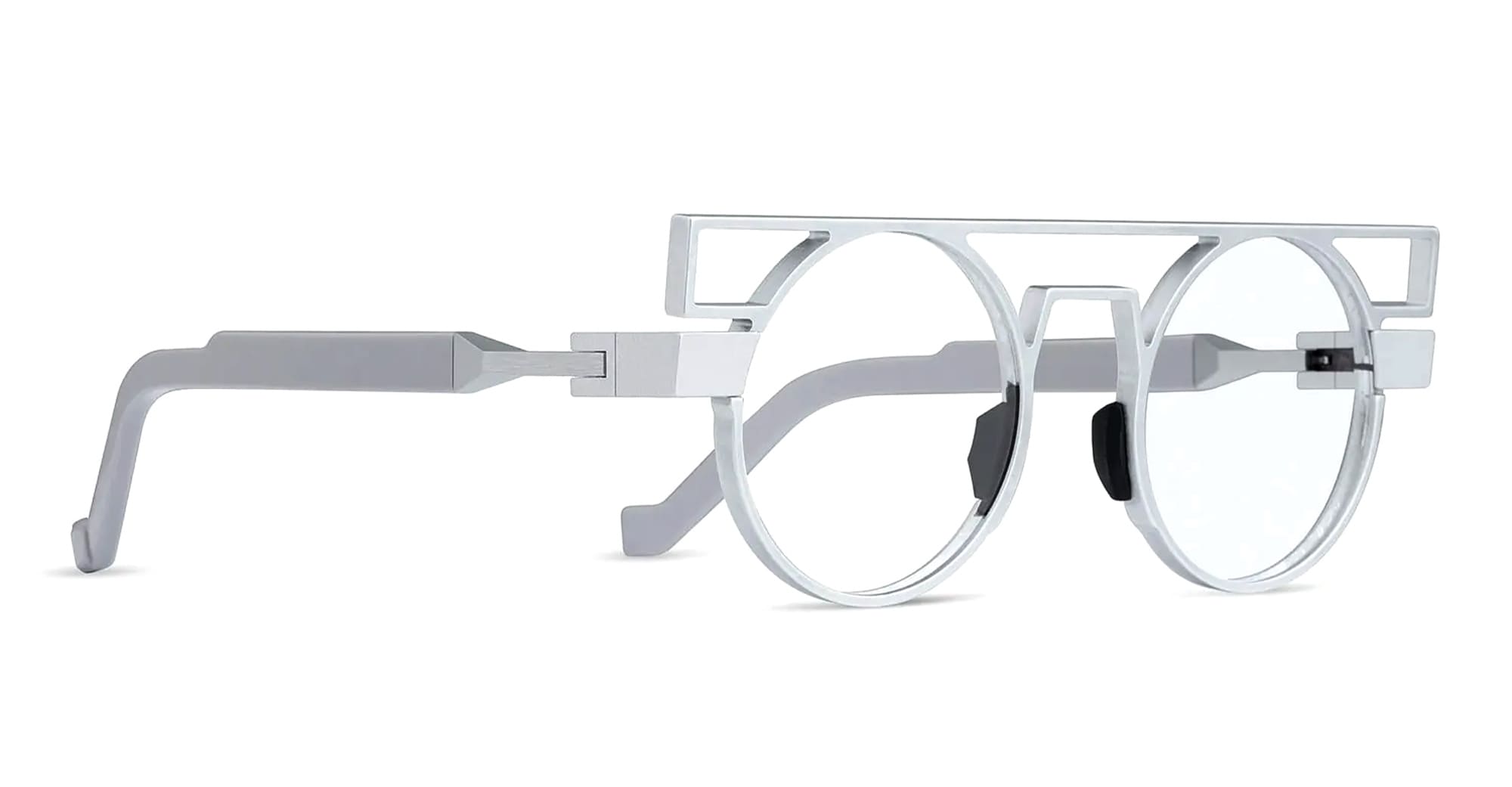 Ottica Mondello Roma - Vava - CL0005-SI - SIZA VIEIRA CL0005 - SILVER RX - aluminum, acetate - shape  - Silver - EYEWEAR - EYEGLASSES - Unisex,Uomo,Donna,Women,Men - lens  - Made In Italy