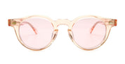 Ottica Mondello Roma - Julius Tart - JTPL-022H-2B-FP-06 - HAROLD 45/23 - FRESH PINK / PINK LENS - Acetate - shape Panto - pink - EYEWEAR - SUNGLASSES - Unisex,Uomo,Donna,Women,Men - lens Pink - Made In Japan
