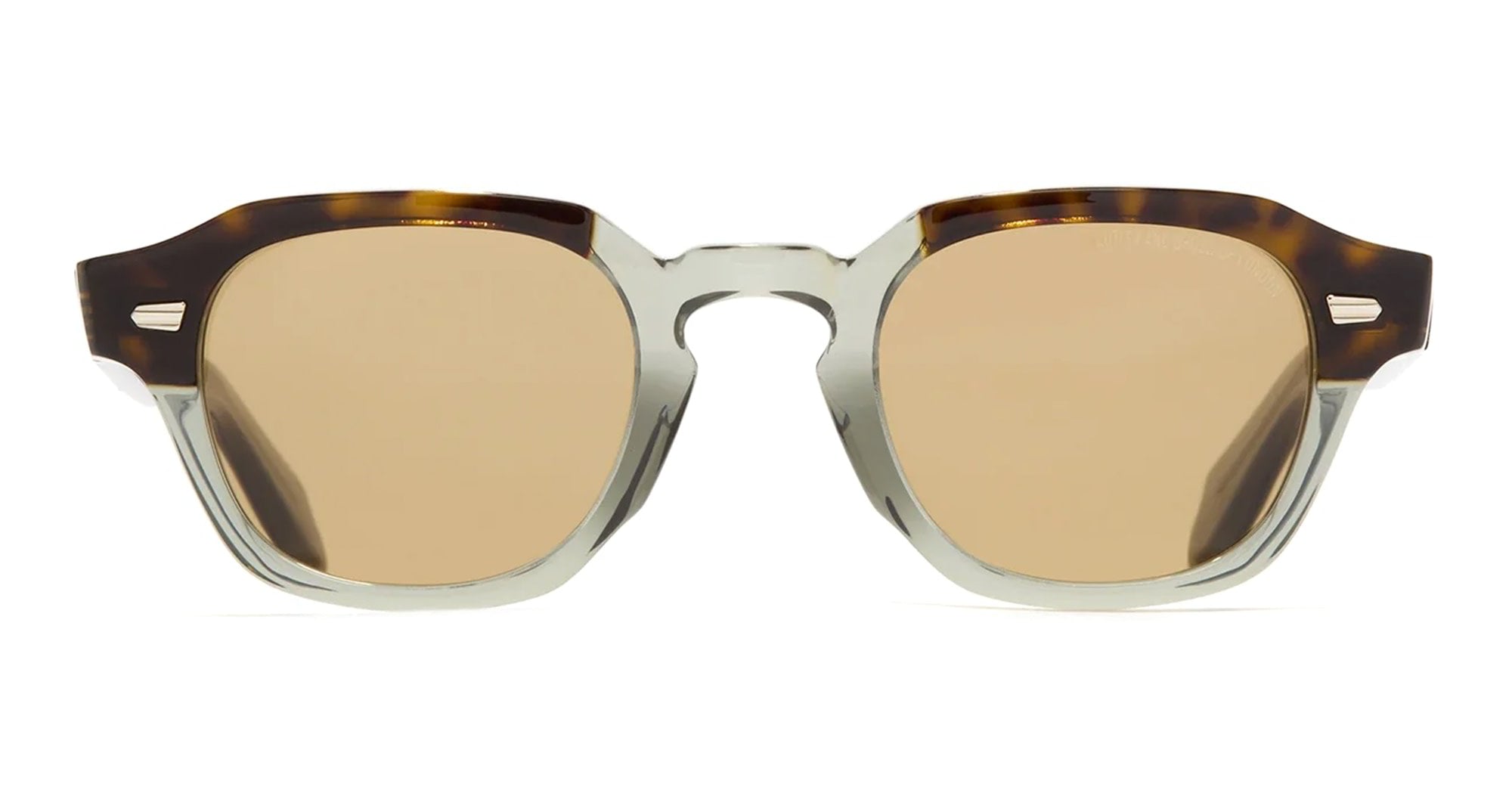Ottica Mondello Roma - Cutler and Gross - CGSN-1420-47-03 - 1420 - HAVANA ON GREY - Acetate - shape Panto - Havana - EYEWEAR - SUNGLASSES - Unisex,Uomo,Donna,Women,Men - lens Brown - Made In Italy