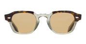 Ottica Mondello Roma - Cutler and Gross - CGSN-1420-47-03 - 1420 - HAVANA ON GREY - Acetate - shape Panto - Havana - EYEWEAR - SUNGLASSES - Unisex,Uomo,Donna,Women,Men - lens Brown - Made In Italy
