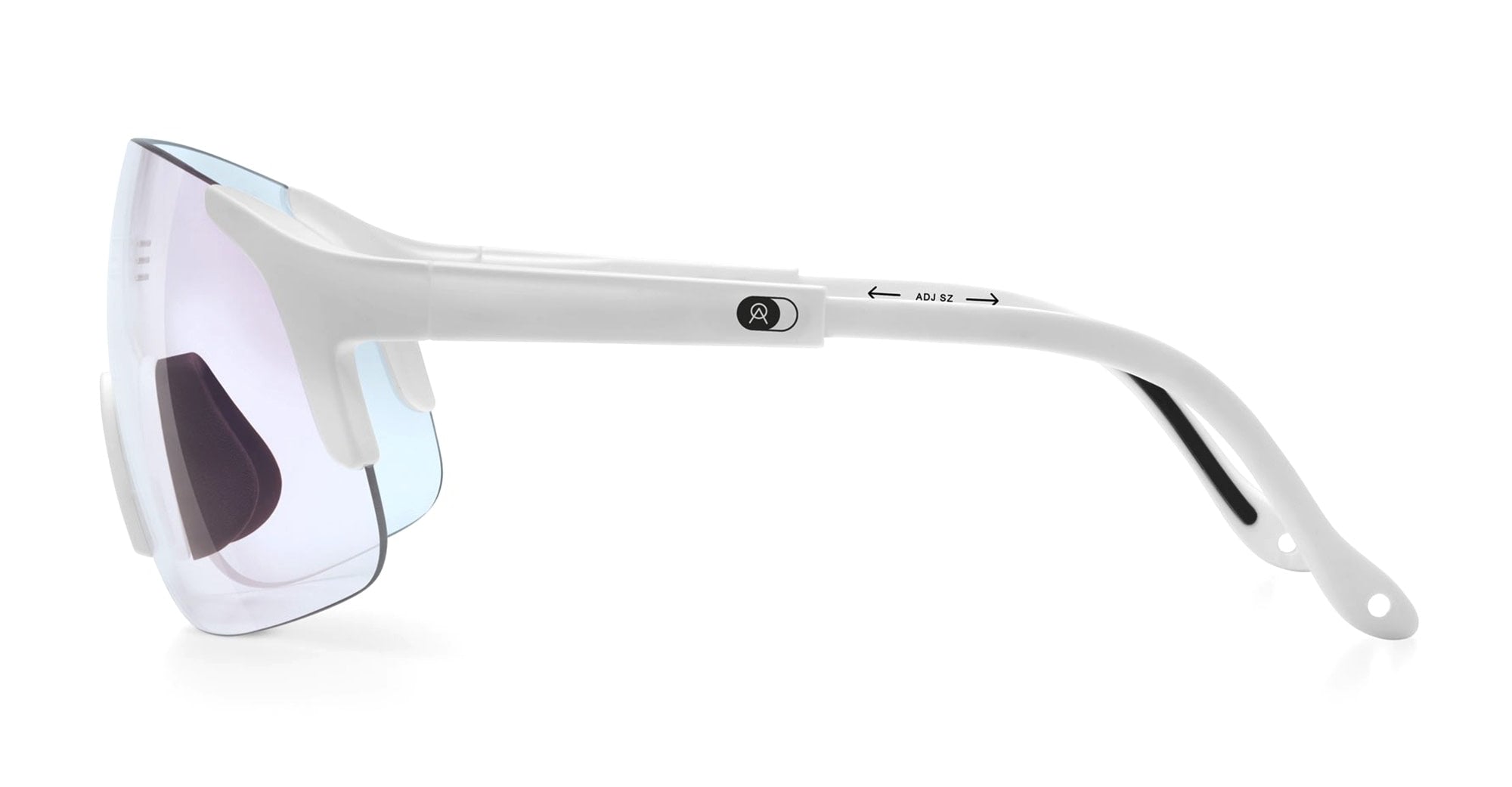 Ottica Mondello Roma - Alba Optics - 8050054518510 - JUMBO - WHITE / VZUM F-LENS FIRE - Tr90 - shape Mask - White - EYEWEAR - SUNGLASSES - Unisex,Uomo,Donna,Women,Men - lens red - Made In Italy