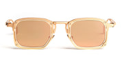Ottica Mondello Roma - Movitra - TRINITAS 02-C3 - TRINITAS 02 - C2 Rose Gold / Rose Gold Lens - Titanium - shape Rectangular - rose gold - EYEWEAR - SUNGLASSES - Uomo,Men - lens Gold - Made In Italy