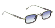 Ottica Mondello Roma - Sato - Canicula-MG-B-1 - CANICULA - MATT GREEN / MATT BLACK - Acetate, titanium - shape Rectangular - green - EYEWEAR - SUNGLASSES - Unisex,Uomo,Donna,Women,Men - lens Gradient green - Made In Japan