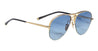 Ottica Mondello Roma - Jacques Marie Mage - JMMTV-40  - AMELIA - GOLD - Titanium - shape Aviator - Gold - EYEWEAR - SUNGLASSES - Unisex,Uomo,Donna,Women,Men - lens Gradient blue - Made In Japan