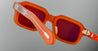 Ottica Mondello Roma - Jacques Marie Mage - JMMSN-6R - SANDRO - STINGRAY  - Acetate - shape Rectangular - orange - EYEWEAR - SUNGLASSES - Donna,Women - lens orange - Made In Japan