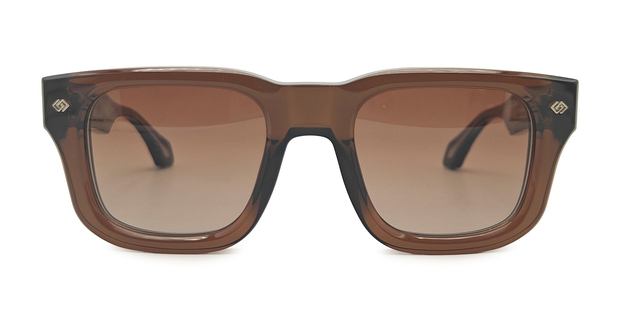  BROWN GRADIENT LENS - Acetate - shape  - brown - EYEWEAR - SUNGLASSES - Unisex,Uomo,Donna,Women,Men - lens  - Made In Japan