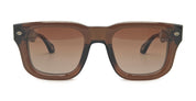 Ottica Mondello Roma - Daizo - A-S001e-TB1-BG01 - PETE - TRANSLUCENT BROWN / BROWN GRADIENT LENS - Acetate - shape  - brown - EYEWEAR - SUNGLASSES - Unisex,Uomo,Donna,Women,Men - lens  - Made In Japan