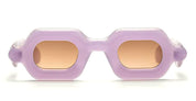 Ottica Mondello Roma - Paloceras - pebble-lilac-dream-sx - PEBBLE - LILAC DREAM SX - Acetate - shape Squared - violet - EYEWEAR - SUNGLASSES - Unisex,Uomo,Donna,Women,Men - lens Brown - Made In China