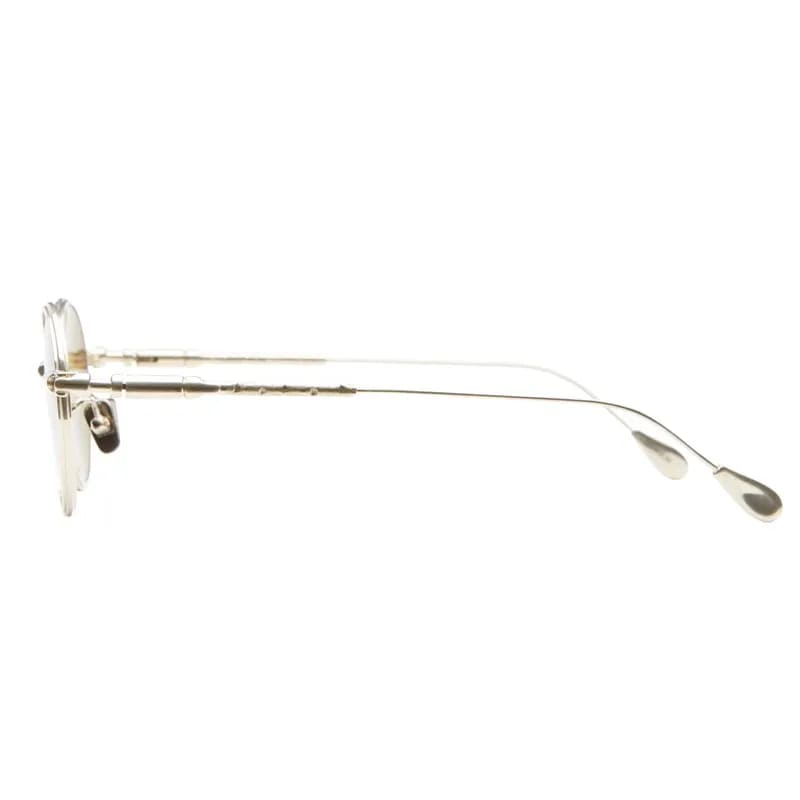 Ottica Mondello Roma - Kuboraum - KRSH67GD0000004K - MASK H67 GD - GOLD - Titanium - shape Round - Gold - EYEWEAR - SUNGLASSES - Unisex,Uomo,Donna,Women,Men - lens Green - Made In Italy