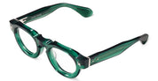 Ottica Mondello Roma - Tanabiku - DT-01G - SAKURA - GREEN - Acetate - shape Panto - green - EYEWEAR - EYEGLASSES - Unisex,Uomo,Donna,Women,Men - lens Clear - Made In Japan