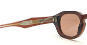 Ottica Mondello Roma - Daizo - A-SD001-WBR1-BR01 - LUDO - WARM BROWN / BROWN LENS - Acetate - shape Round - brown - EYEWEAR - SUNGLASSES - Unisex,Uomo,Donna,Women,Men - lens Brown - Made In Japan