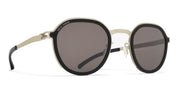 Ottica Mondello Roma - Mykita - 10087670 - MR001 AL3 - Titan / Black / Brown Solid Lens - stainless steel - shape  - silver, black - EYEWEAR - SUNGLASSES - Unisex,Uomo,Donna,Women,Men - lens  - Made In Germany
