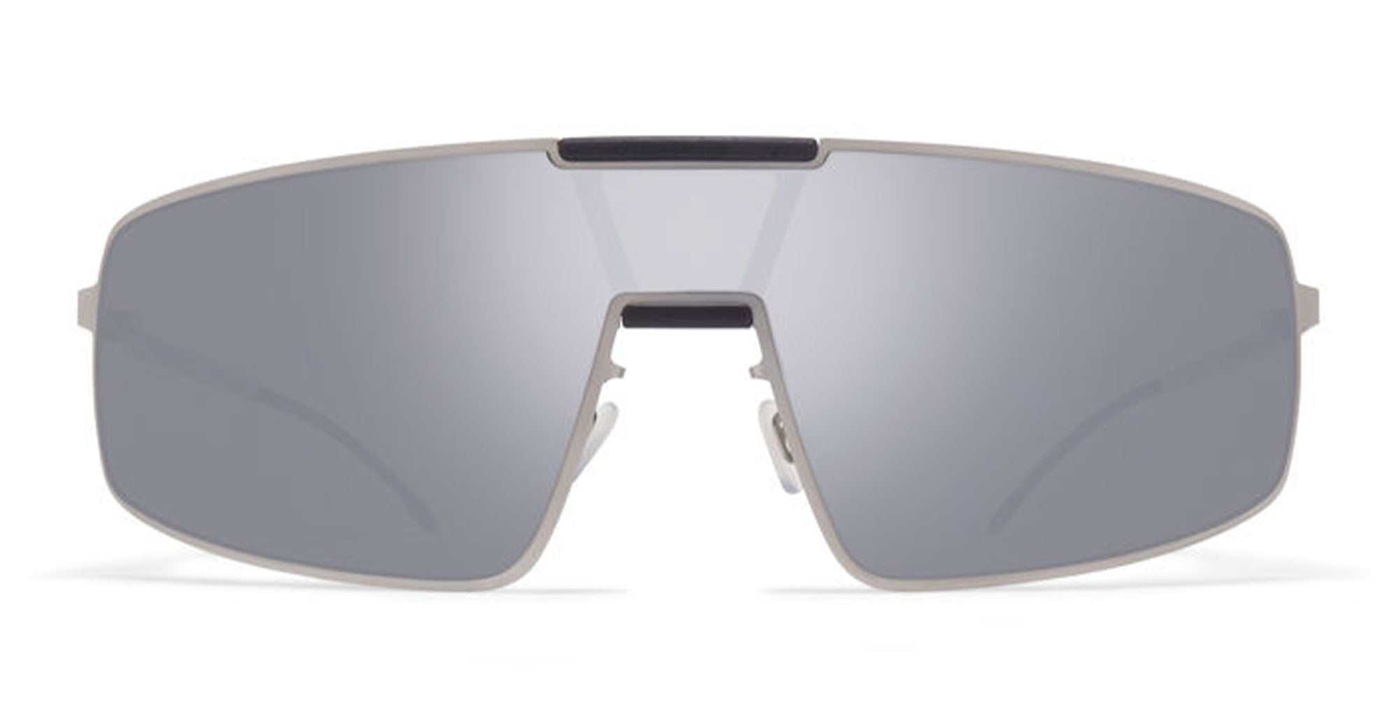  Silver Lens - stainless steel - shape  - silver, black - EYEWEAR - SUNGLASSES - Unisex,Uomo,Donna,Women,Men - lens  - Made In Germany