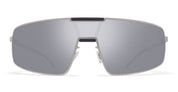 Ottica Mondello Roma - Mykita - 10301218 - MR008 MH82 - Cashmere Silver / Black / Silver Lens - stainless steel - shape  - silver, black - EYEWEAR - SUNGLASSES - Unisex,Uomo,Donna,Women,Men - lens  - Made In Germany