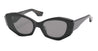 Ottica Mondello Roma - DITA - DTS740-A-01 - ALOURE - BLACK - Acetate - shape Cat-eye - Black - EYEWEAR - SUNGLASSES - Donna,Women - lens Grey - Made In Japan