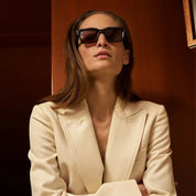 Ottica Mondello Roma - Cutler and Gross - CGSN-1432-51-02 - 1432 - DARK TURTLE - Acetate - shape Squared - Tortoise - EYEWEAR - SUNGLASSES - Unisex,Uomo,Donna,Women,Men - lens Clear - Made In Italy
