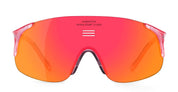 Ottica Mondello Roma - Alba Optics - 8050054518534 - JUMBO - CHERRY GLOSSY / VZUM F-LENS FIRE - Tr90 - shape Mask - fuchsia - EYEWEAR - SUNGLASSES - Unisex,Uomo,Donna,Women,Men - lens red - Made In Italy