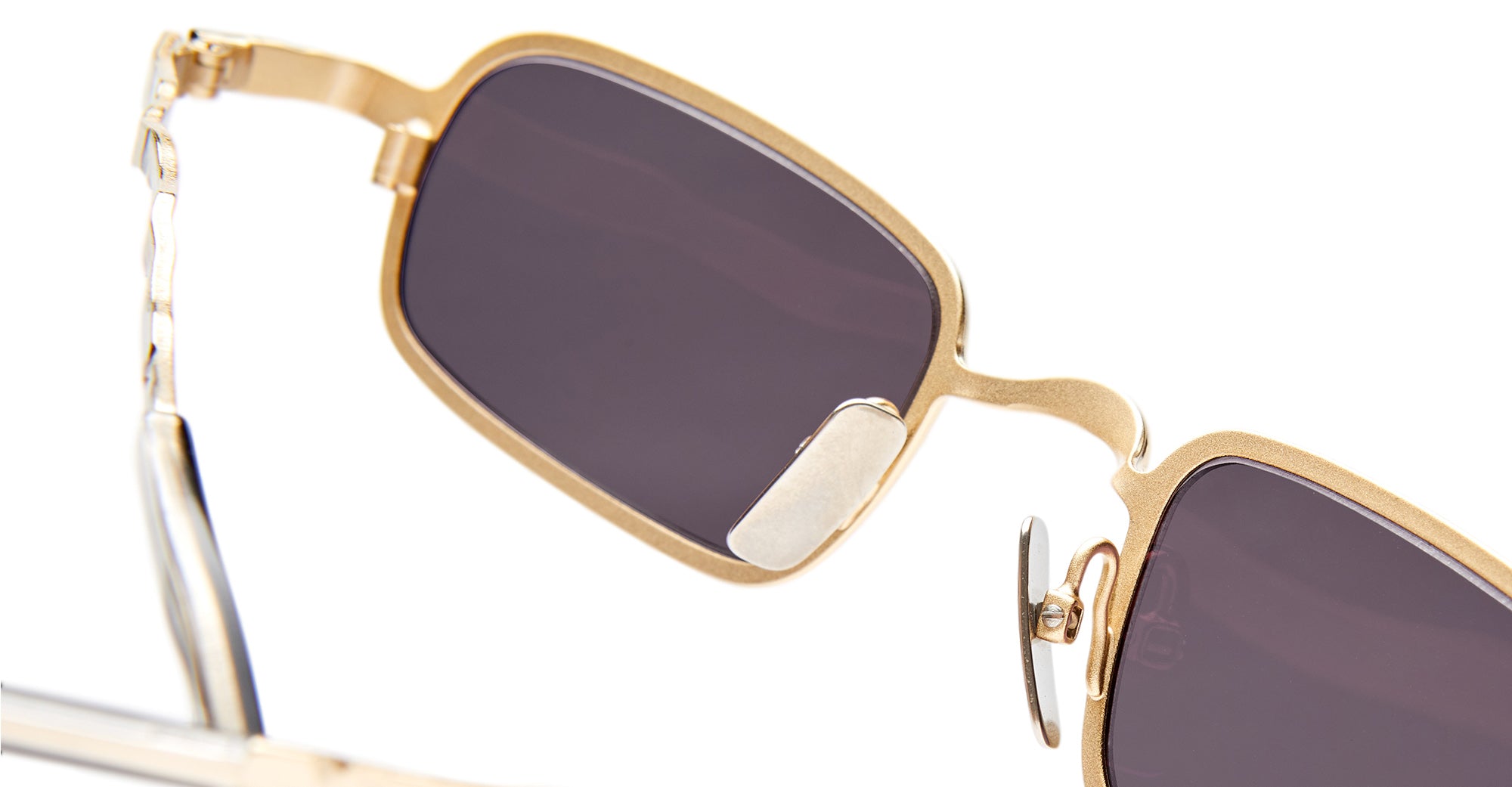 Ottica Mondello Roma - Kuboraum - KRSZ18GB0000002Y - MASK Z18 - GOLD / BLACK - metal, acetate - shape Rectangular - Gold - EYEWEAR - SUNGLASSES - Unisex,Uomo,Donna,Women,Men - lens Grey - Made In Italy