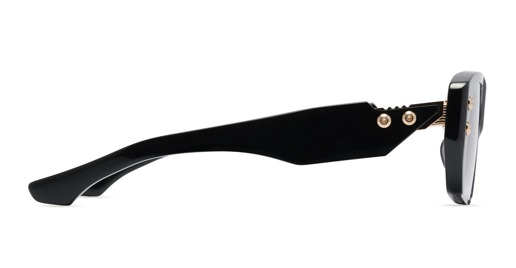 Ottica Mondello Roma - DITA - DTS466-A-01 - HYPHER-1183 - BLACK / WHITE GOLD - Titanium - shape Rectangular - black, white gold - EYEWEAR - SUNGLASSES - Unisex,Uomo,Donna,Women,Men - lens Gradient grey - Made In Italy