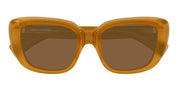 Ottica Mondello Roma - Saint Laurent - SL 857-004 - SL 857-004 - YELLOW / BROWN LENS - Acetate - shape Cat-eye - yellow - EYEWEAR - SUNGLASSES - Donna,Women - lens Brown - Made In Italy