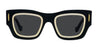 Ottica Mondello Roma - Loewe - LW40168I5301A - LW40168I - BLACK - Acetate, metal - shape Squared - Black - EYEWEAR - SUNGLASSES - Uomo,Men - lens Grey - Made In Italy
