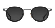 Ottica Mondello Roma - DITA - DTS482-A-02 - LINEAGE.68X - BLACK IRON / INK SWIRL / SILVER - titanium, acetate - shape Round - Black - EYEWEAR - SUNGLASSES - Unisex,Uomo,Donna,Women,Men - lens Grey - Made In Japan
