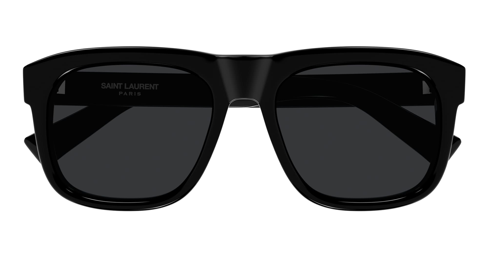 Ottica Mondello Roma - Saint Laurent - SL 558-010 - SL 558-010 - BLACK - Acetate - shape Squared - Black - EYEWEAR - SUNGLASSES - Unisex,Uomo,Donna,Women,Men - lens Grey - Made In Italy