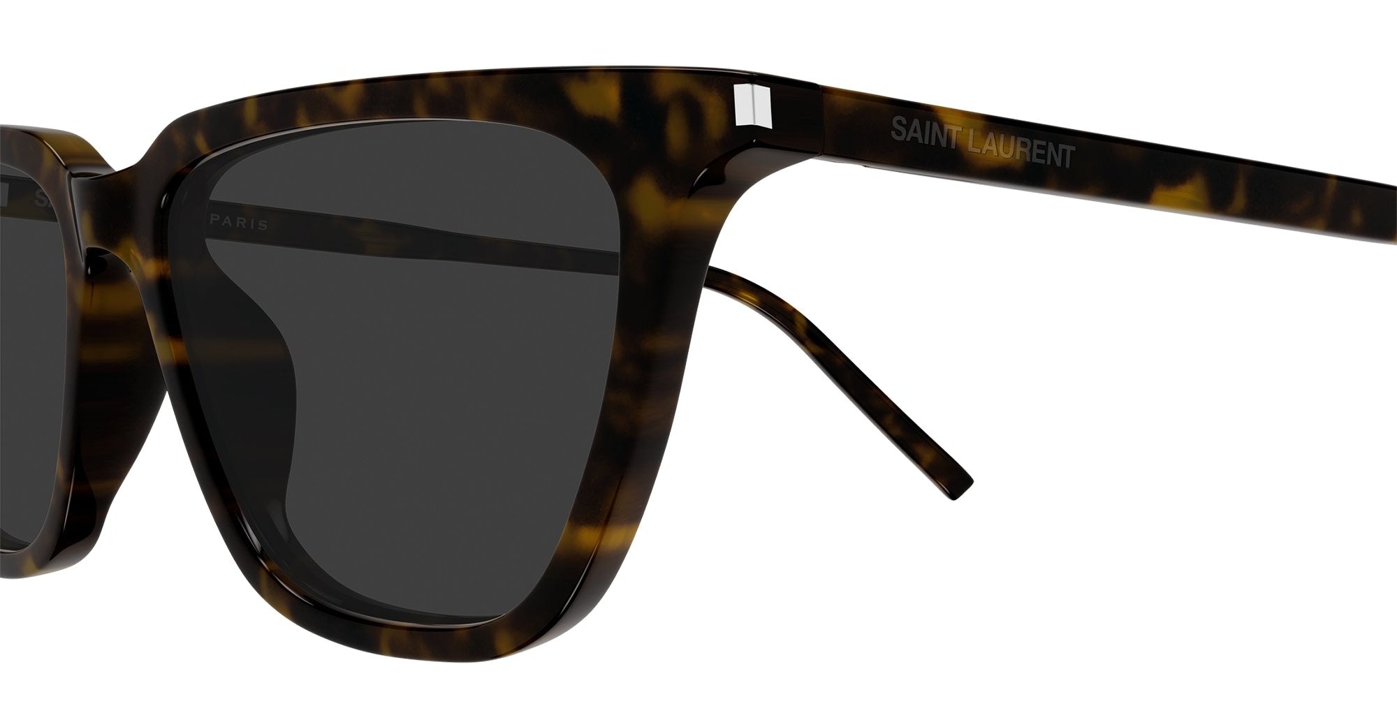 Ottica Mondello Roma - Saint Laurent - SL 890 BETTY THIN-002 - SL 890 BETTY THIN-002 - HAVANA / GREY LENS - Acetate - shape Squared - Havana - EYEWEAR - SUNGLASSES - Donna,Women - lens Grey - Made In Japan