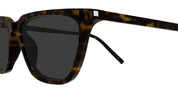 Ottica Mondello Roma - Saint Laurent - SL 890 BETTY THIN-002 - SL 890 BETTY THIN-002 - HAVANA / GREY LENS - Acetate - shape Squared - Havana - EYEWEAR - SUNGLASSES - Donna,Women - lens Grey - Made In Japan