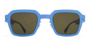 Ottica Mondello Roma - Mykita - 10085035 - MOTT - LIGHT BLUE - stainless steel - shape Squared - blue - EYEWEAR - SUNGLASSES - Donna,Women - lens Green - Made In Germany
