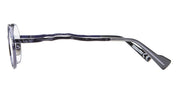 Ottica Mondello Roma - Kuboraum - KROH11BG000000OP - MASK H11 - BLUE GOLD RX - Metal - shape Round - blue, gold - EYEWEAR - EYEGLASSES - Unisex,Uomo,Donna,Women,Men - lens Clear - Made In Italy