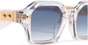 Ottica Mondello Roma - John Dalia - P09-C190 - PROJECT 09 - C190 Crystal / Yellow Gold - Metal - shape  - transparent, gold - EYEWEAR - SUNGLASSES - Unisex,Uomo,Donna,Women,Men - lens  - Made In France