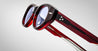 Ottica Mondello Roma - Jacques Marie Mage - JMMKR-14N - KRASNER - CHERRY - Acetate - shape Cat-eye - red - EYEWEAR - SUNGLASSES - Donna,Women - lens lavender - Made In Japan